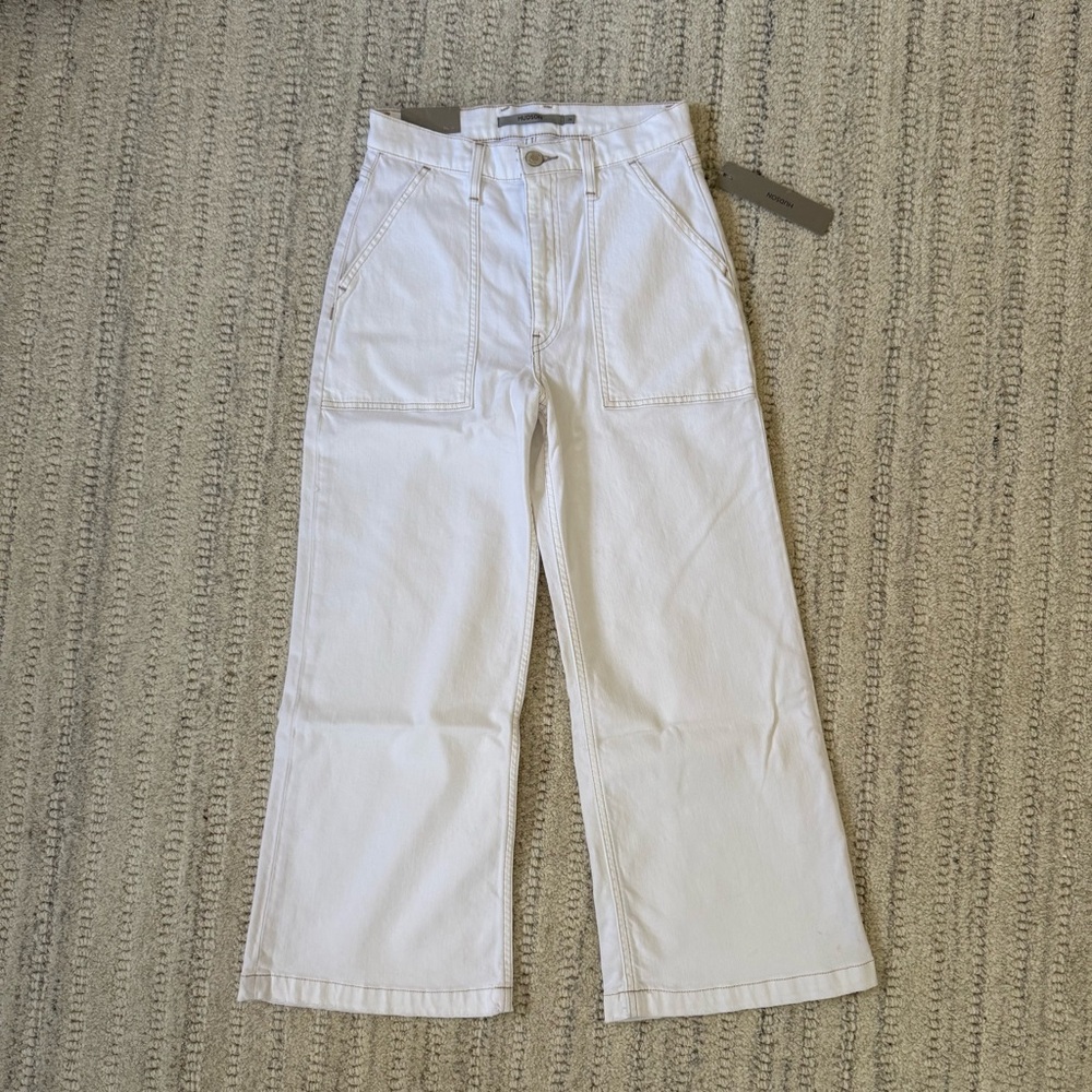 NWT Hudson Jodie Wide-Leg Crop Jeans - Picture 8 of 14